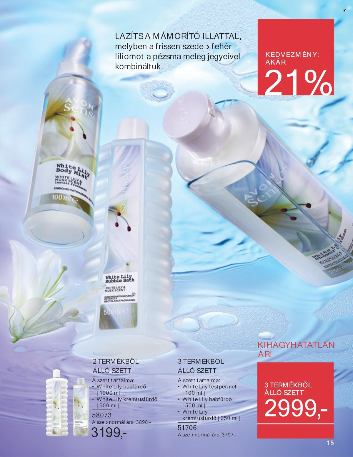Avon akciós újságok - 2025.04.01 - 2025.04.30. Oldal 15