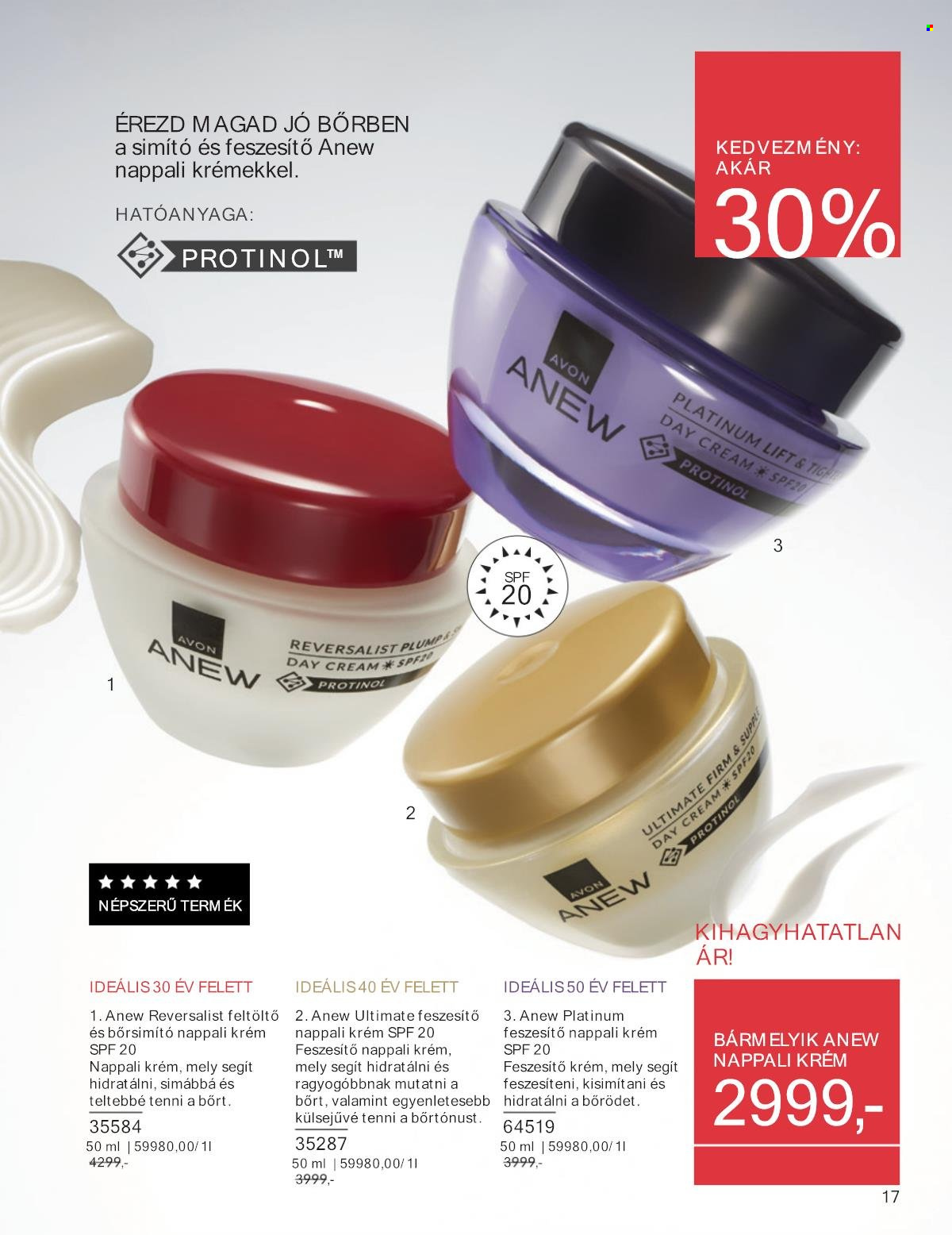 Avon akciós újságok - 2025.04.01 - 2025.04.30. Oldal 17