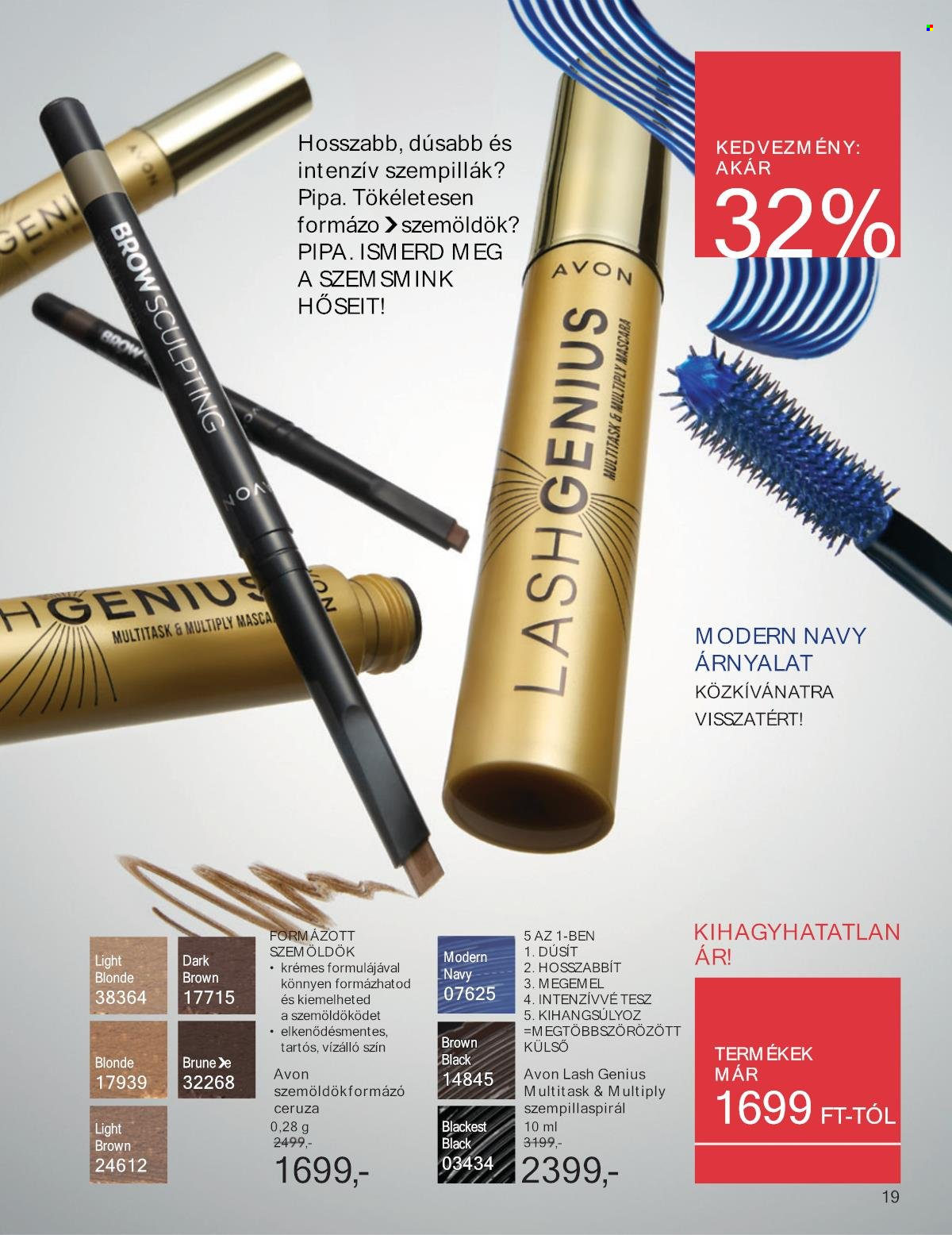 Avon akciós újságok - 2025.04.01 - 2025.04.30. Oldal 19