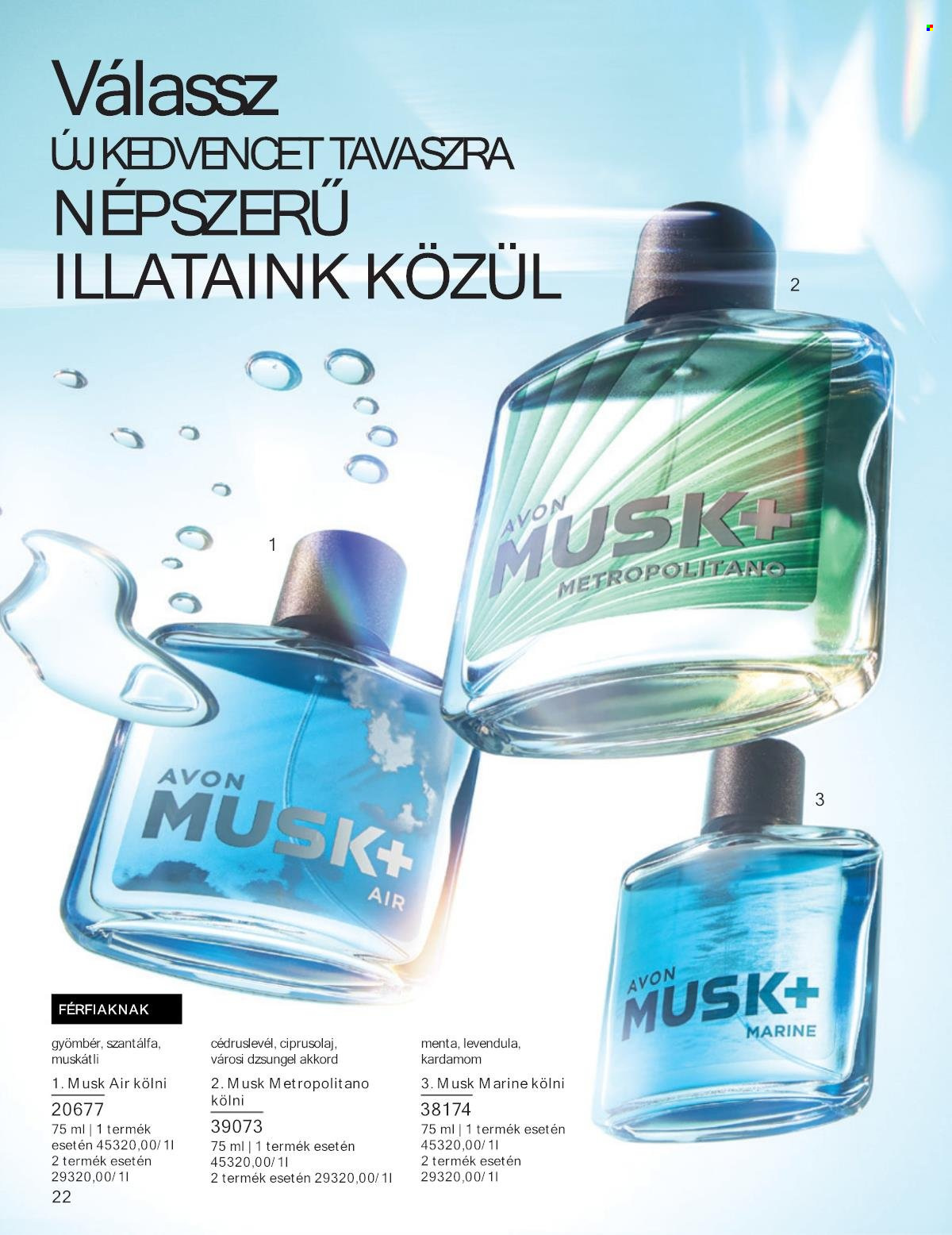 Avon akciós újságok - 2025.04.01 - 2025.04.30. Oldal 22
