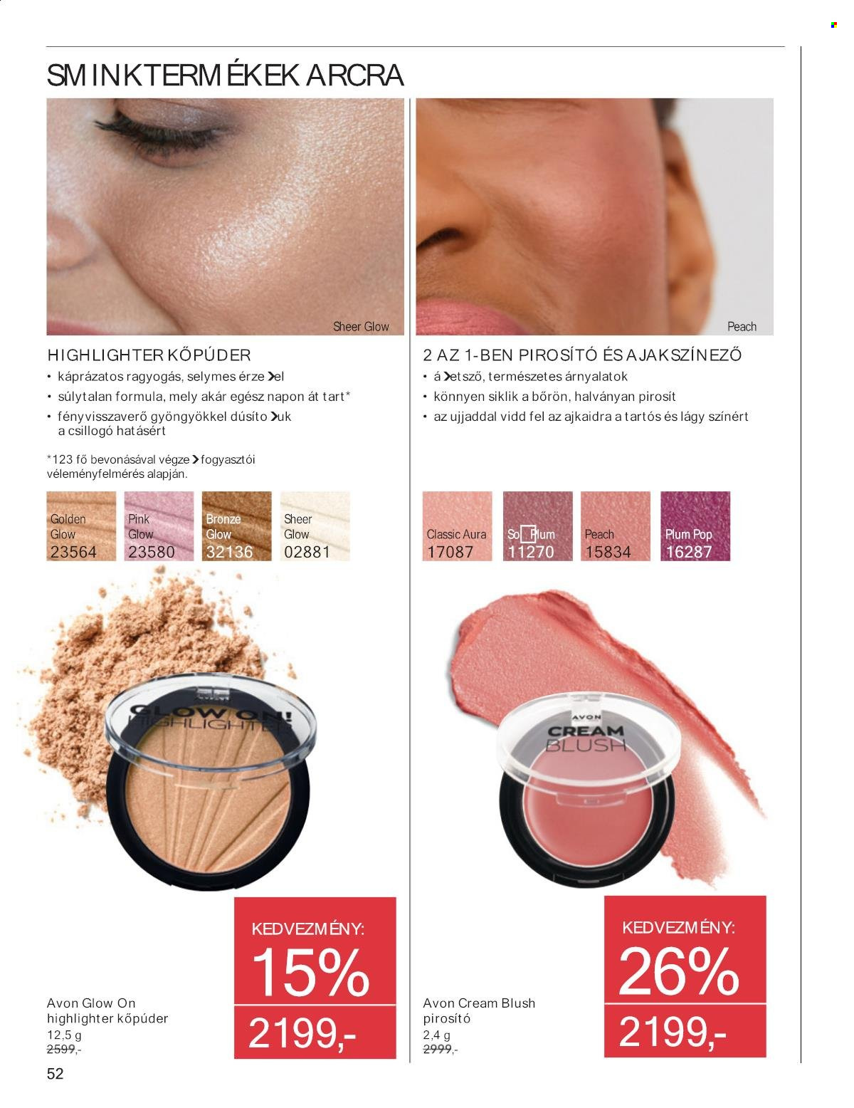 Avon akciós újságok - 2025.04.01 - 2025.04.30. Oldal 52