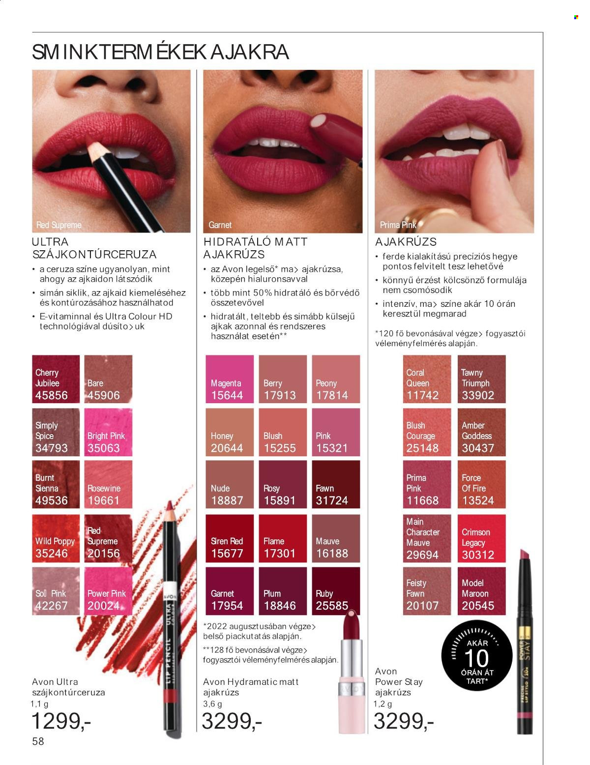Avon akciós újságok - 2025.04.01 - 2025.04.30. Oldal 58