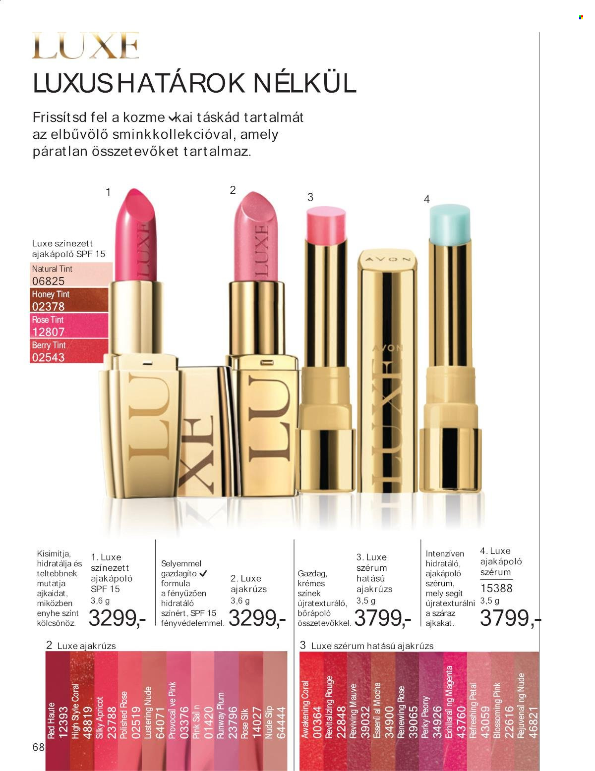 Avon akciós újságok - 2025.04.01 - 2025.04.30. Oldal 68