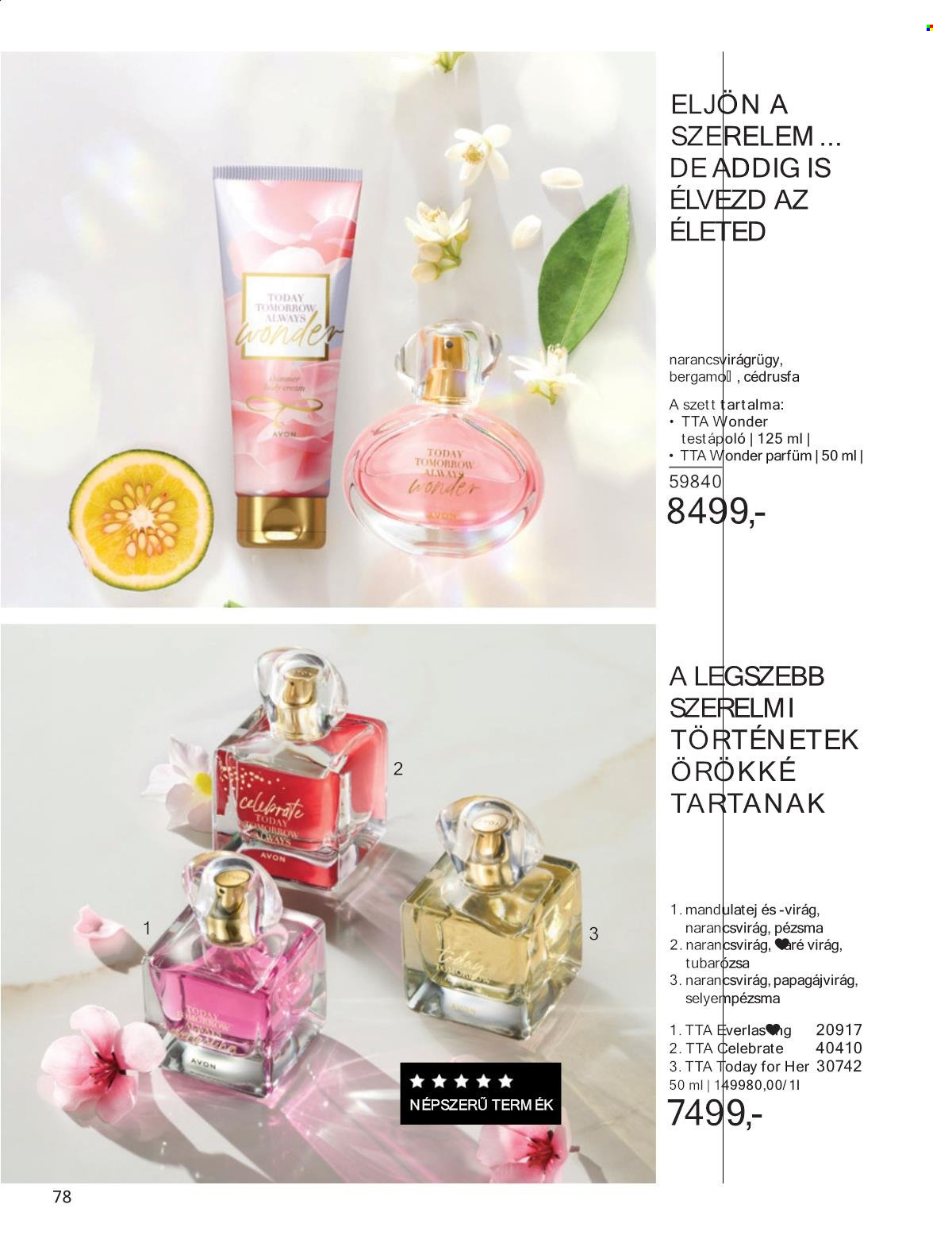 Avon akciós újságok - 2025.04.01 - 2025.04.30. Oldal 78