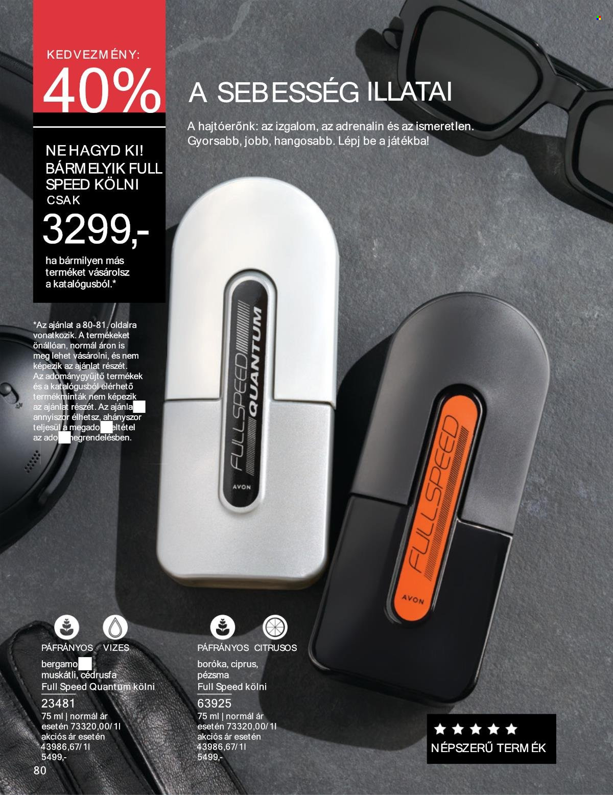 Avon akciós újságok - 2025.04.01 - 2025.04.30. Oldal 80