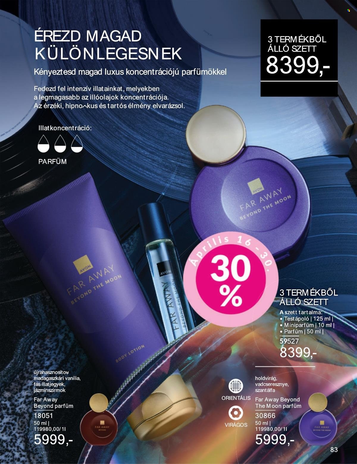 Avon akciós újságok - 2025.04.01 - 2025.04.30. Oldal 83