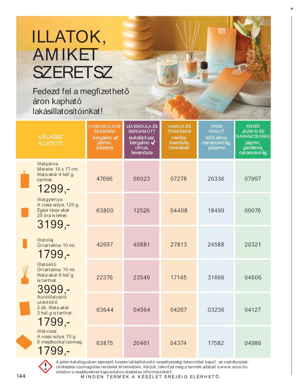 Avon akciós újságok - 2025.04.01 - 2025.04.30. Oldal 143