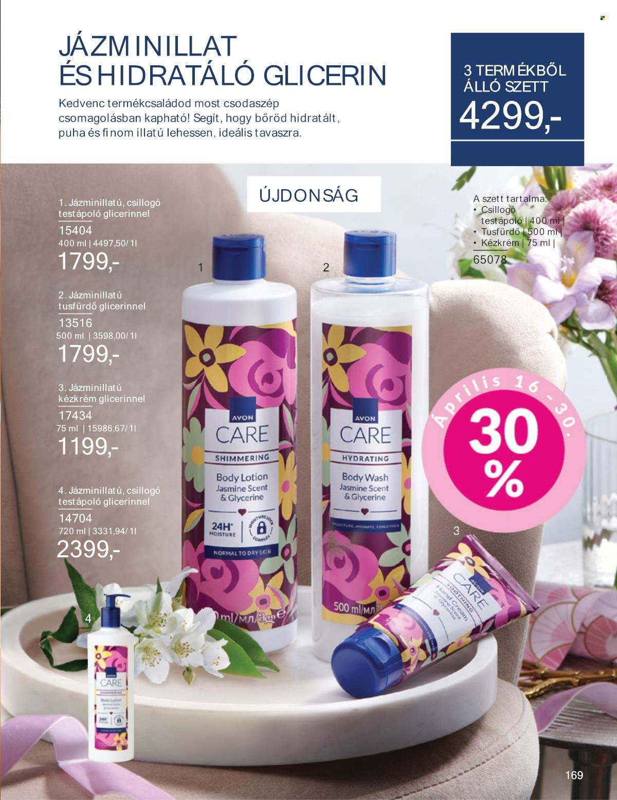 Avon akciós újságok - 2025.04.01 - 2025.04.30. Oldal 168