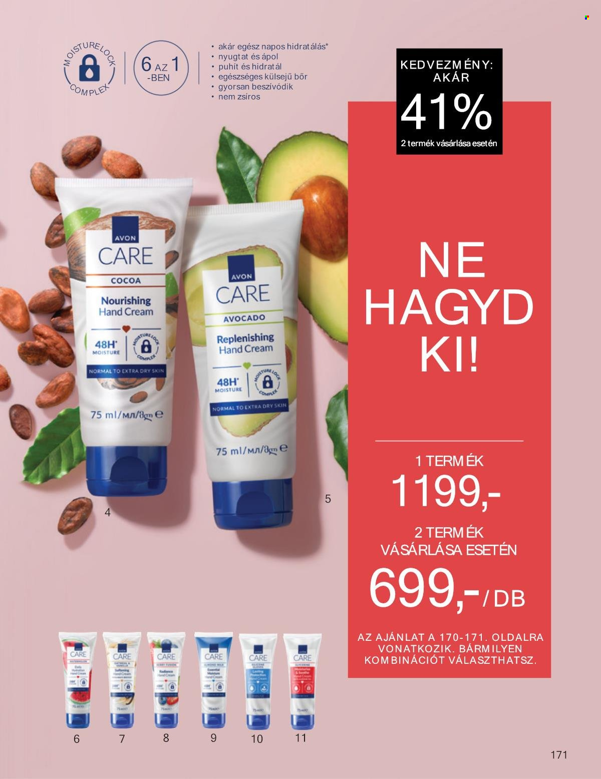 Avon akciós újságok - 2025.04.01 - 2025.04.30. Oldal 170