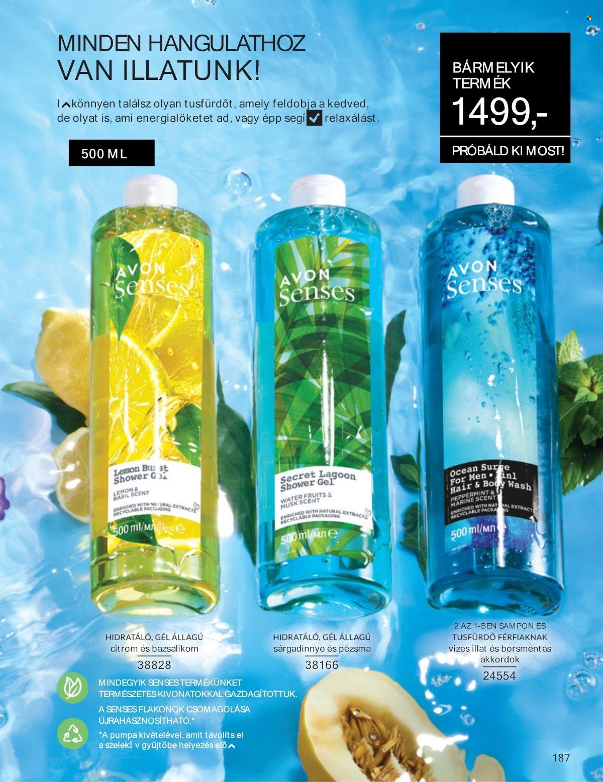 Avon akciós újságok - 2025.04.01 - 2025.04.30. Oldal 186