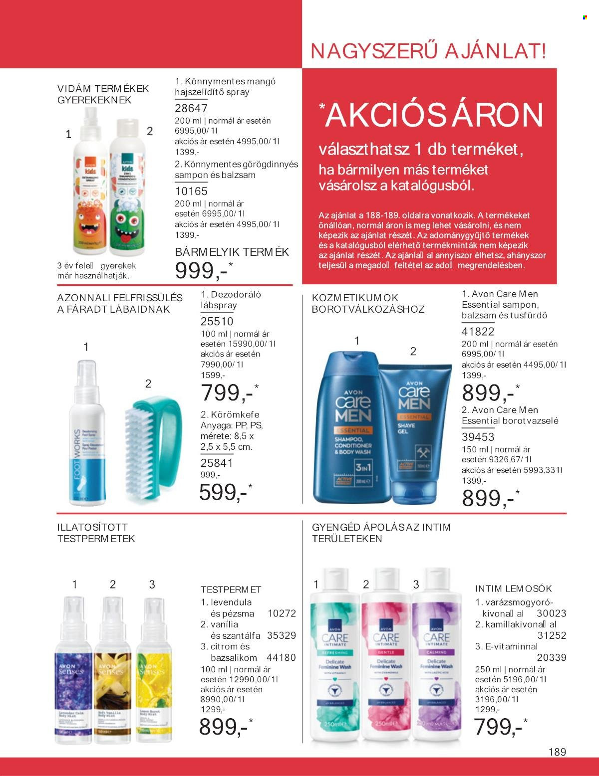 Avon akciós újságok - 2025.04.01 - 2025.04.30. Oldal 188