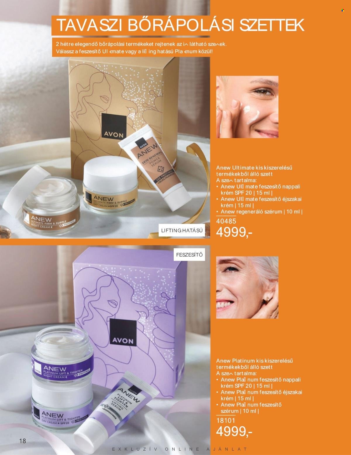 Avon akciós újságok - 2025.04.01 - 2025.04.30. Oldal 18