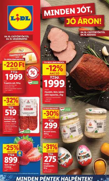 Újság Lidl - 2025.04.10 - 2025.04.16.