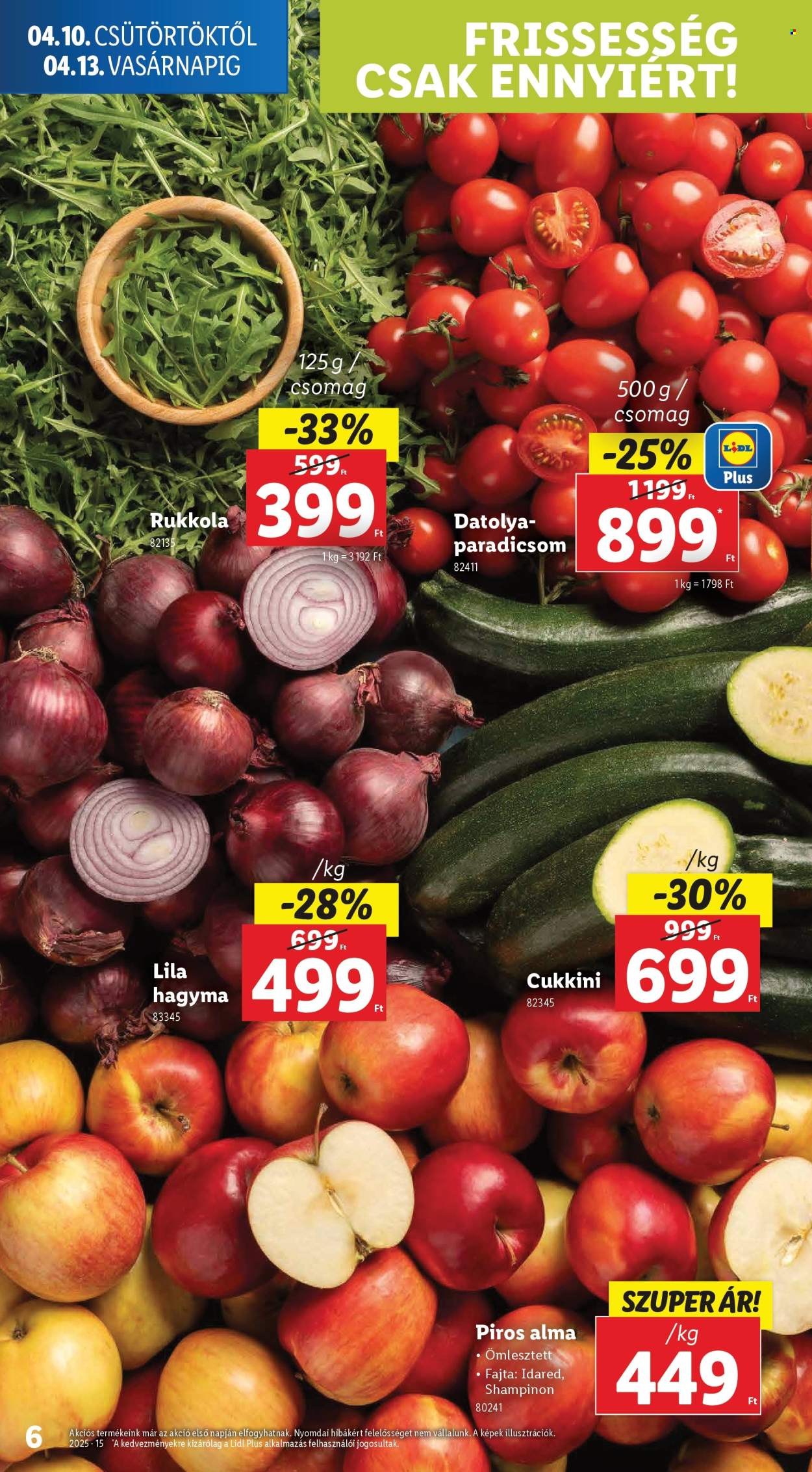 Lidl akciós újságok - 2025.04.10 - 2025.04.16. Oldal 6