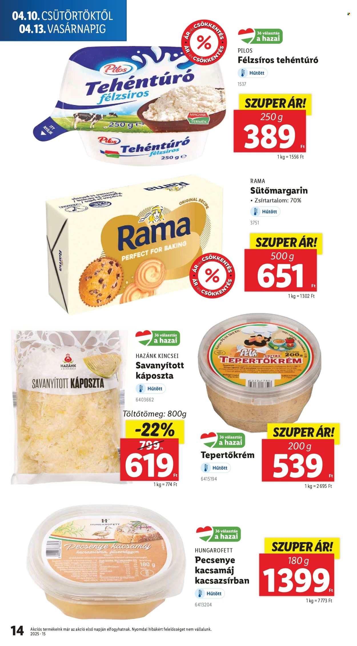 Lidl akciós újságok - 2025.04.10 - 2025.04.16. Oldal 14