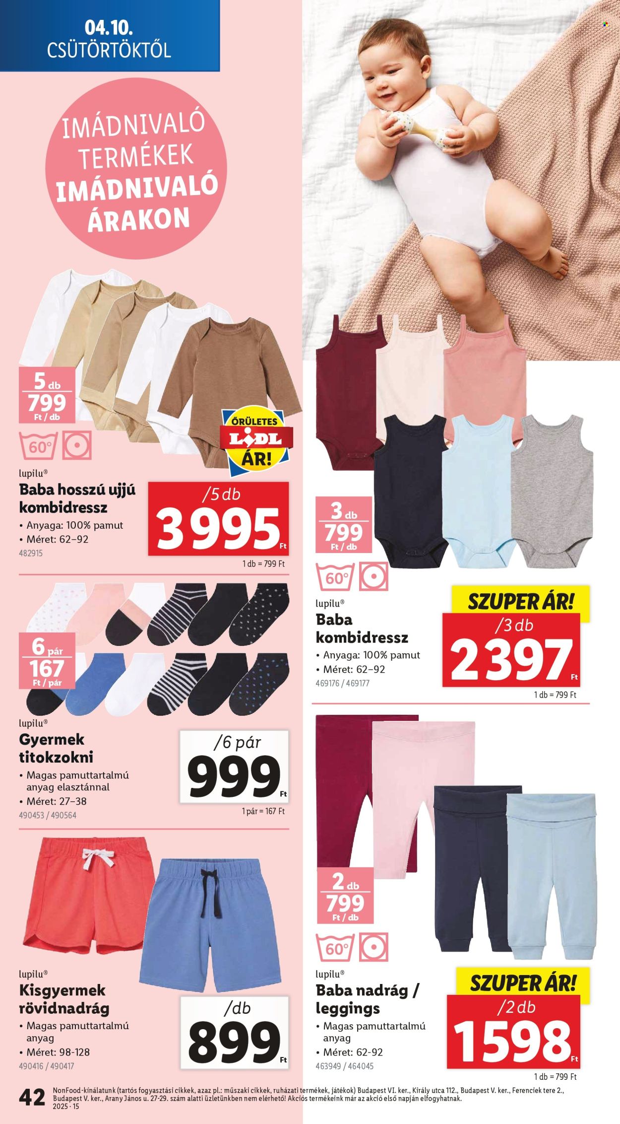Lidl akciós újságok - 2025.04.10 - 2025.04.16. Oldal 42