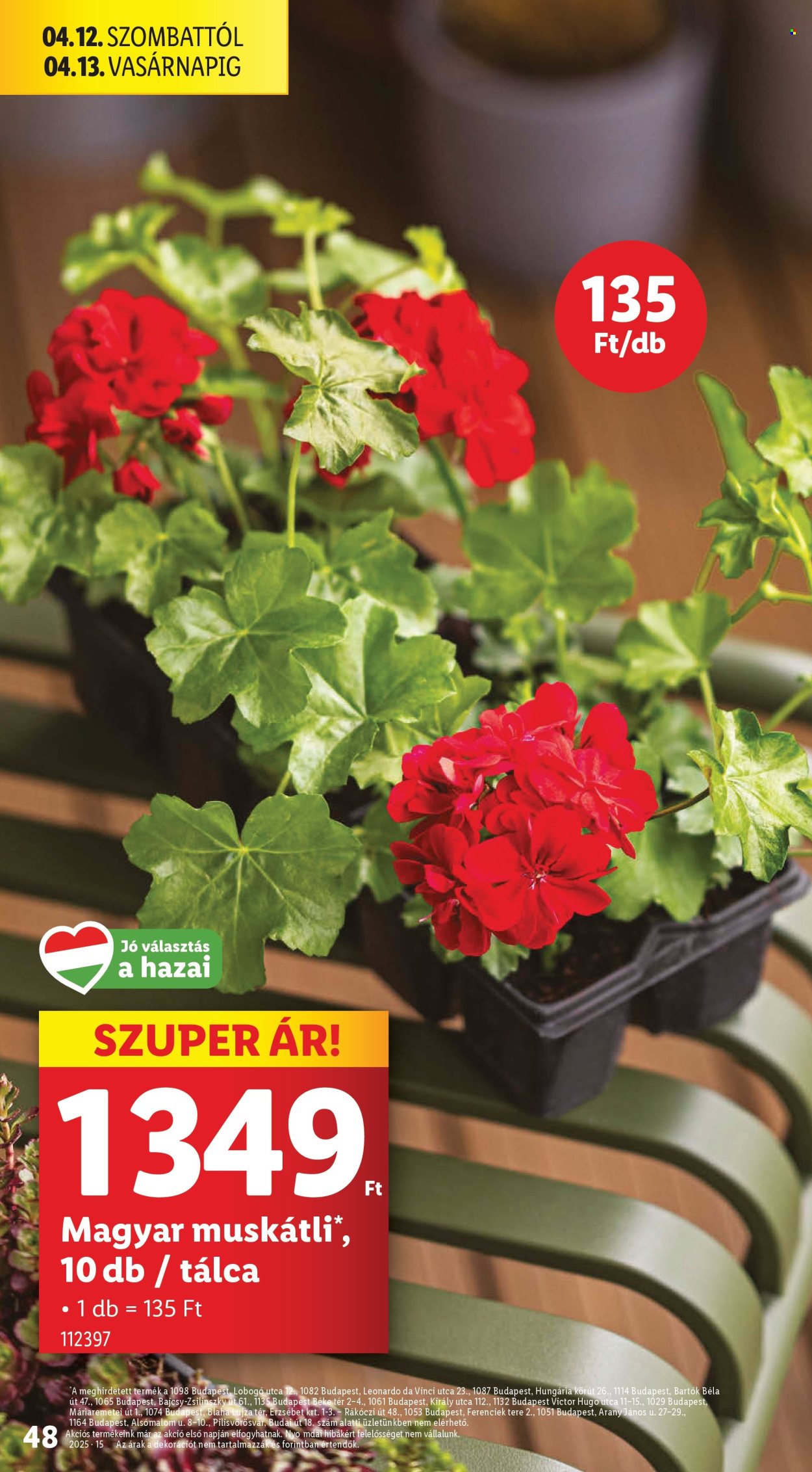 Lidl akciós újságok - 2025.04.10 - 2025.04.16. Oldal 48