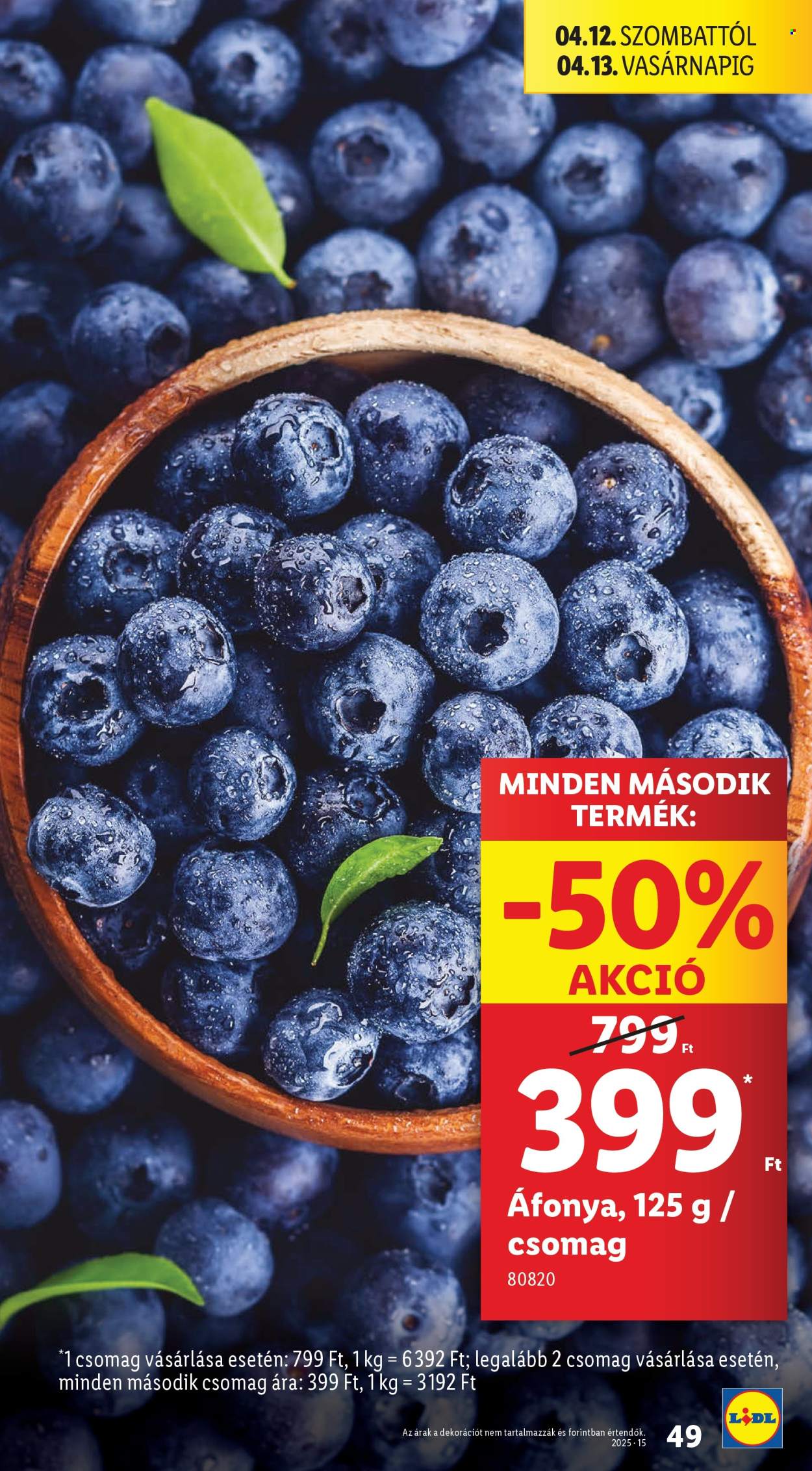 Lidl akciós újságok - 2025.04.10 - 2025.04.16. Oldal 49