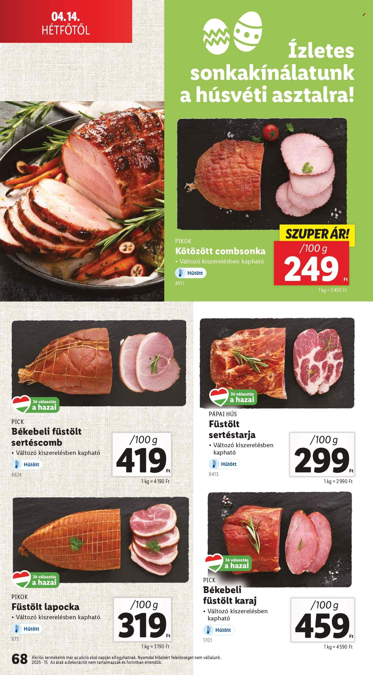 Lidl akciós újságok - 2025.04.10 - 2025.04.16. Oldal 68