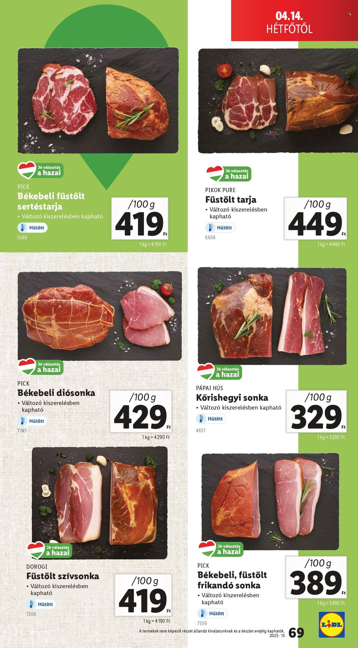 Lidl akciós újságok - 2025.04.10 - 2025.04.16. Oldal 69