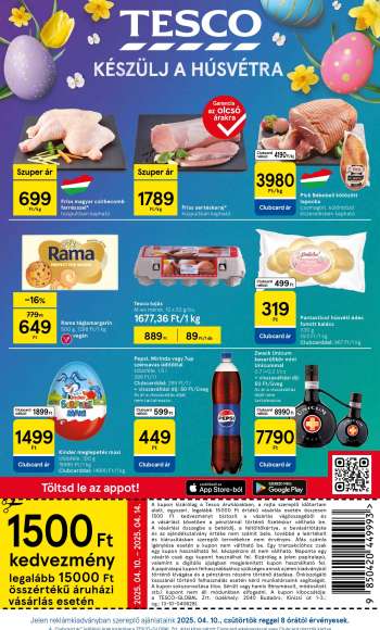 Újság TESCO - 2025.04.10 - 2025.04.16.