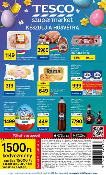Újság TESCO - 2025.04.10 - 2025.04.16.