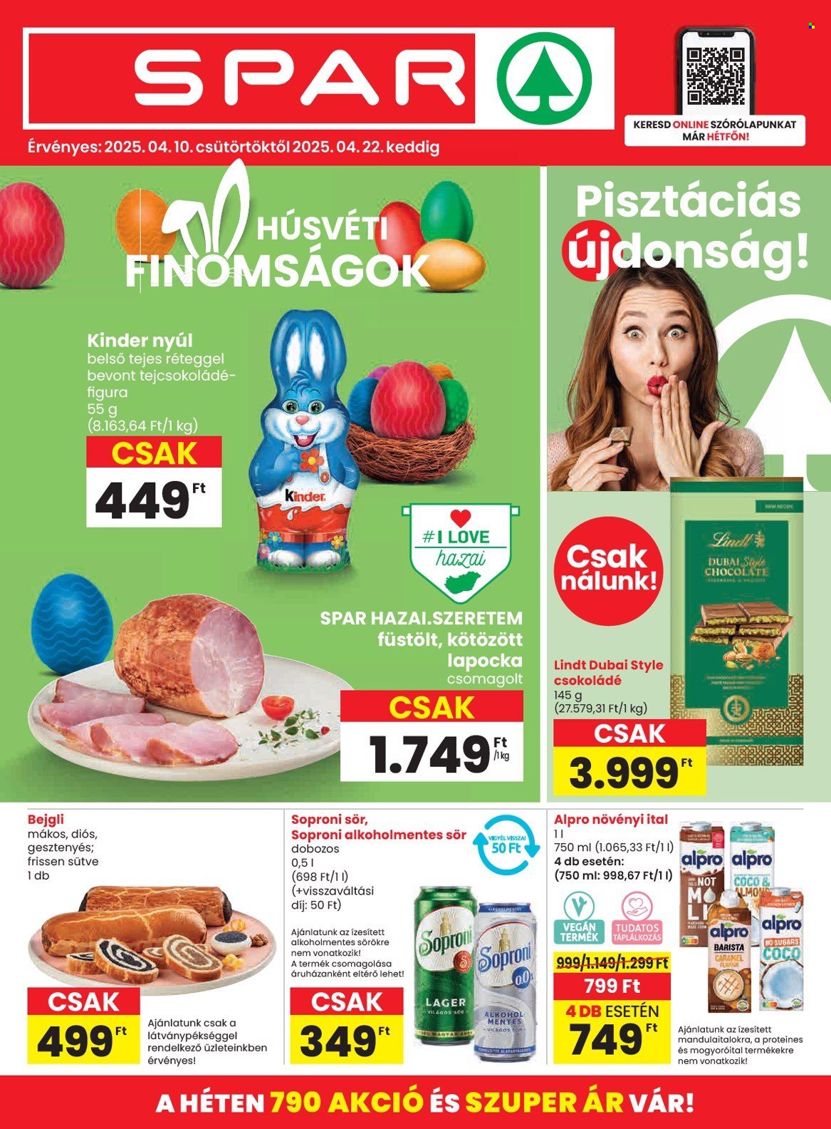 SPAR akciós újságok - 2025.04.10 - 2025.04.22. Oldal 1