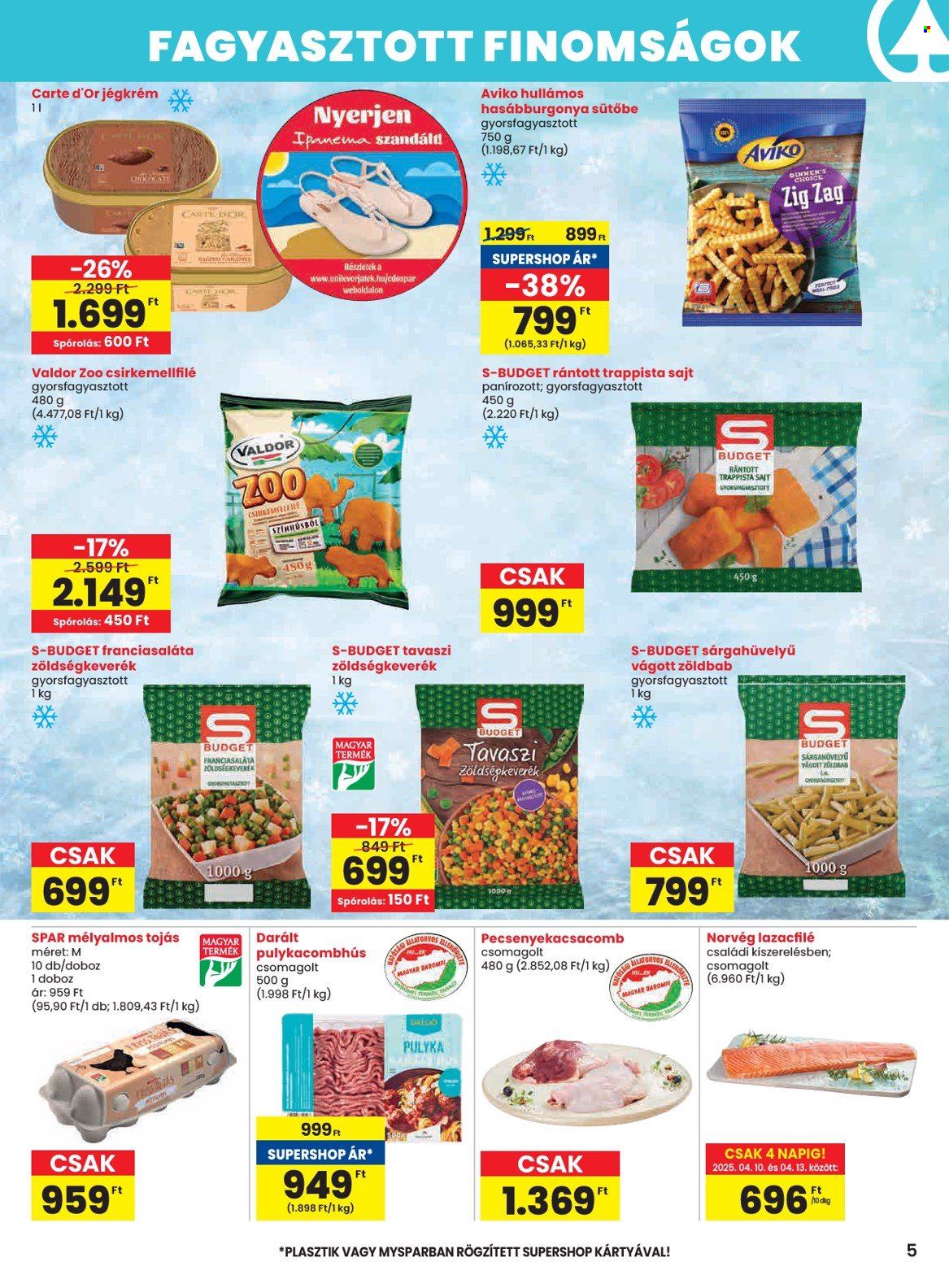 SPAR akciós újságok - 2025.04.10 - 2025.04.22. Oldal 5