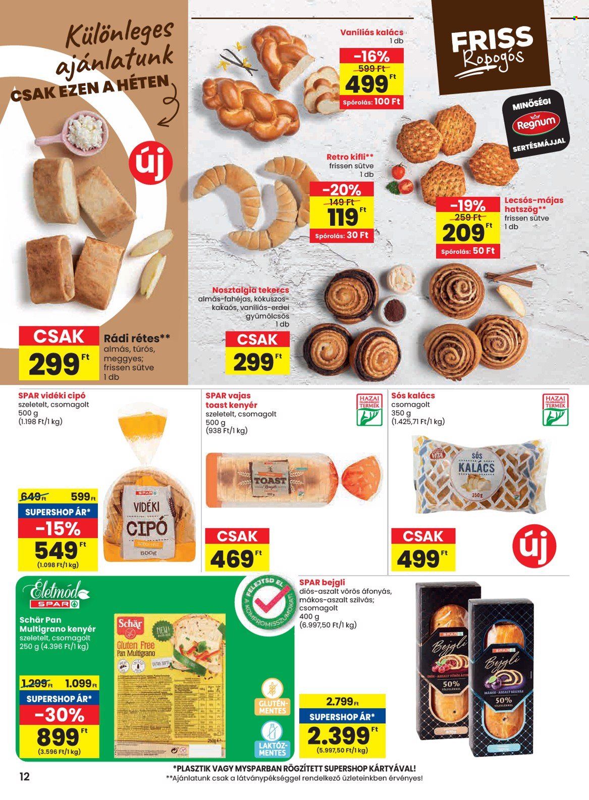 SPAR akciós újságok - 2025.04.10 - 2025.04.22. Oldal 12