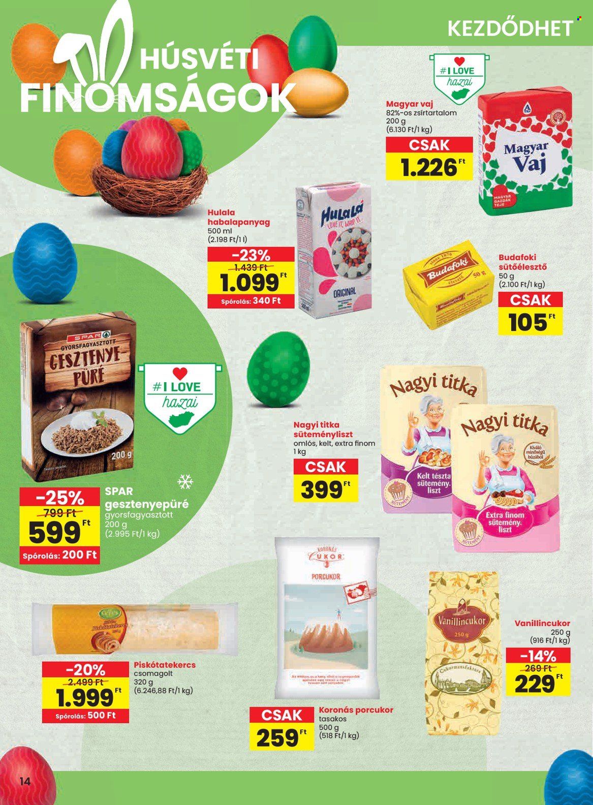 SPAR akciós újságok - 2025.04.10 - 2025.04.22. Oldal 14