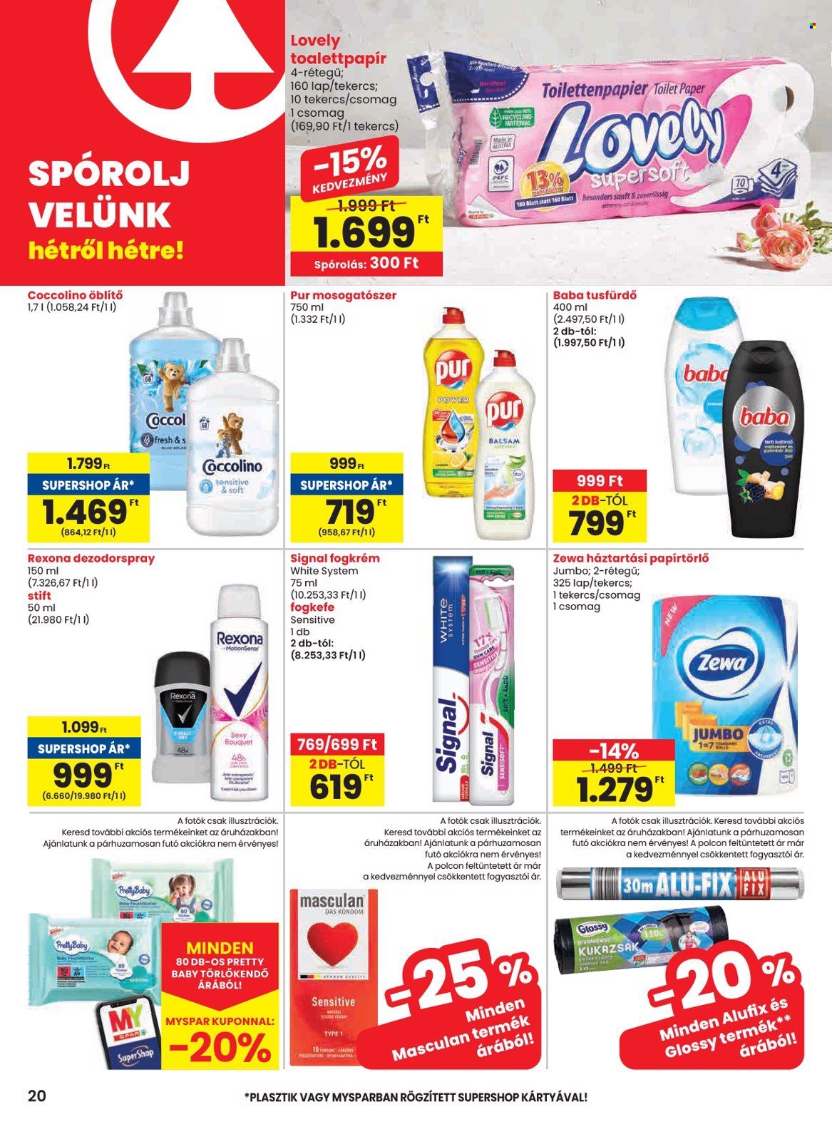 SPAR akciós újságok - 2025.04.10 - 2025.04.22. Oldal 20