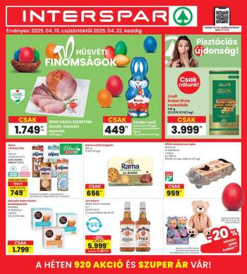 Újság INTERSPAR - 2025.04.10 - 2025.04.22.
