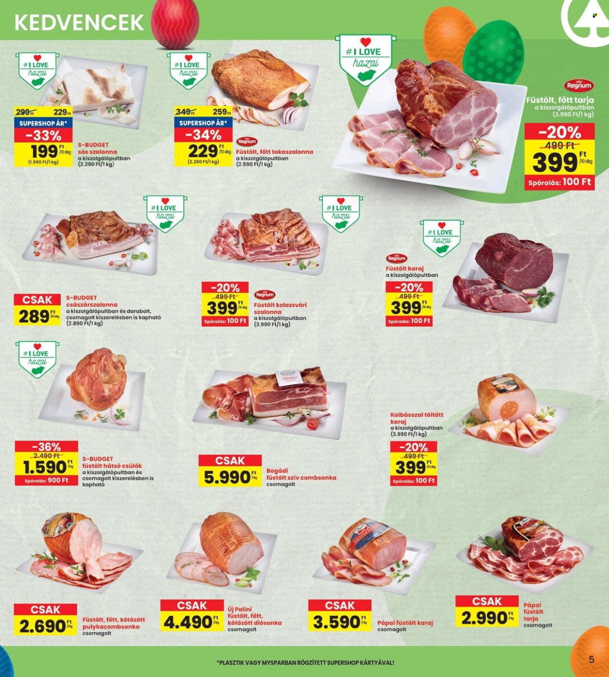 INTERSPAR akciós újságok. Oldal 5