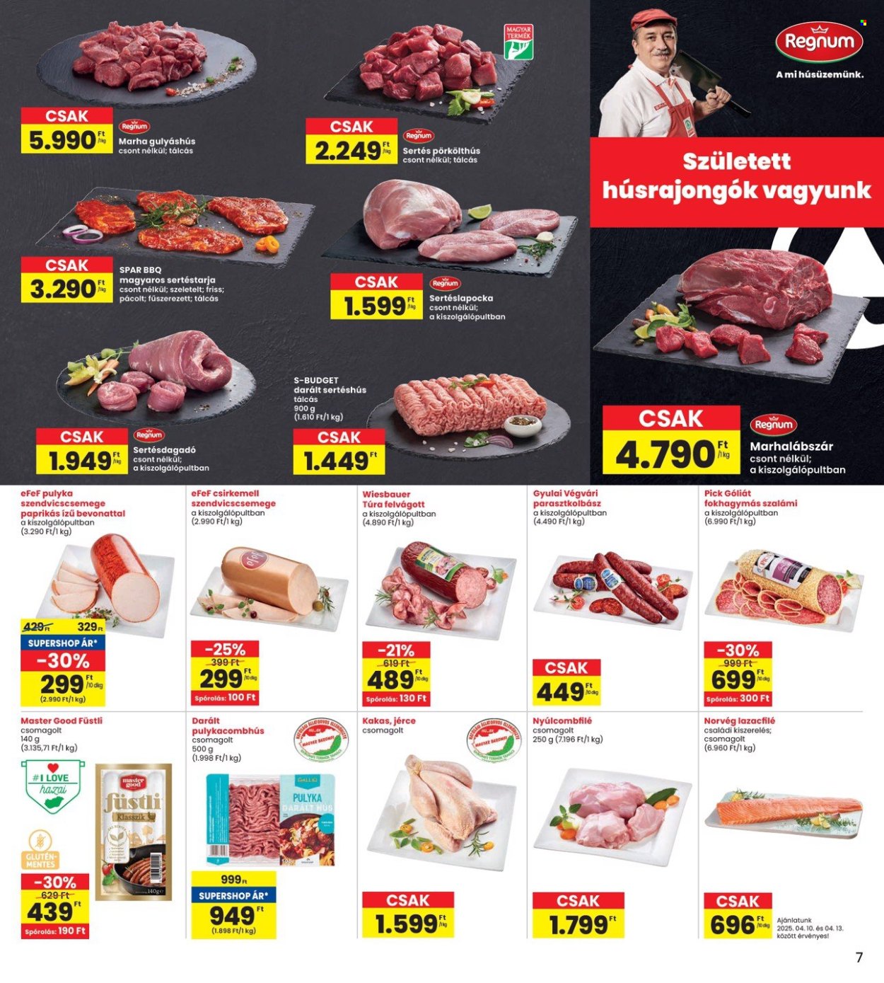 INTERSPAR akciós újságok. Oldal 7
