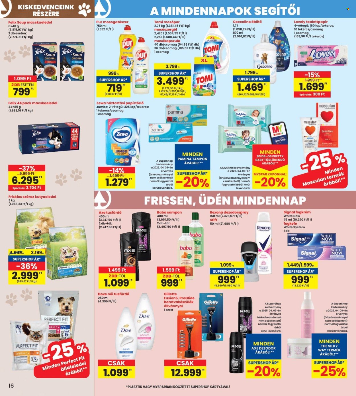 INTERSPAR akciós újságok. Oldal 16