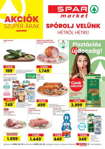 Újság SPAR market - 2025.04.10 - 2025.04.16.