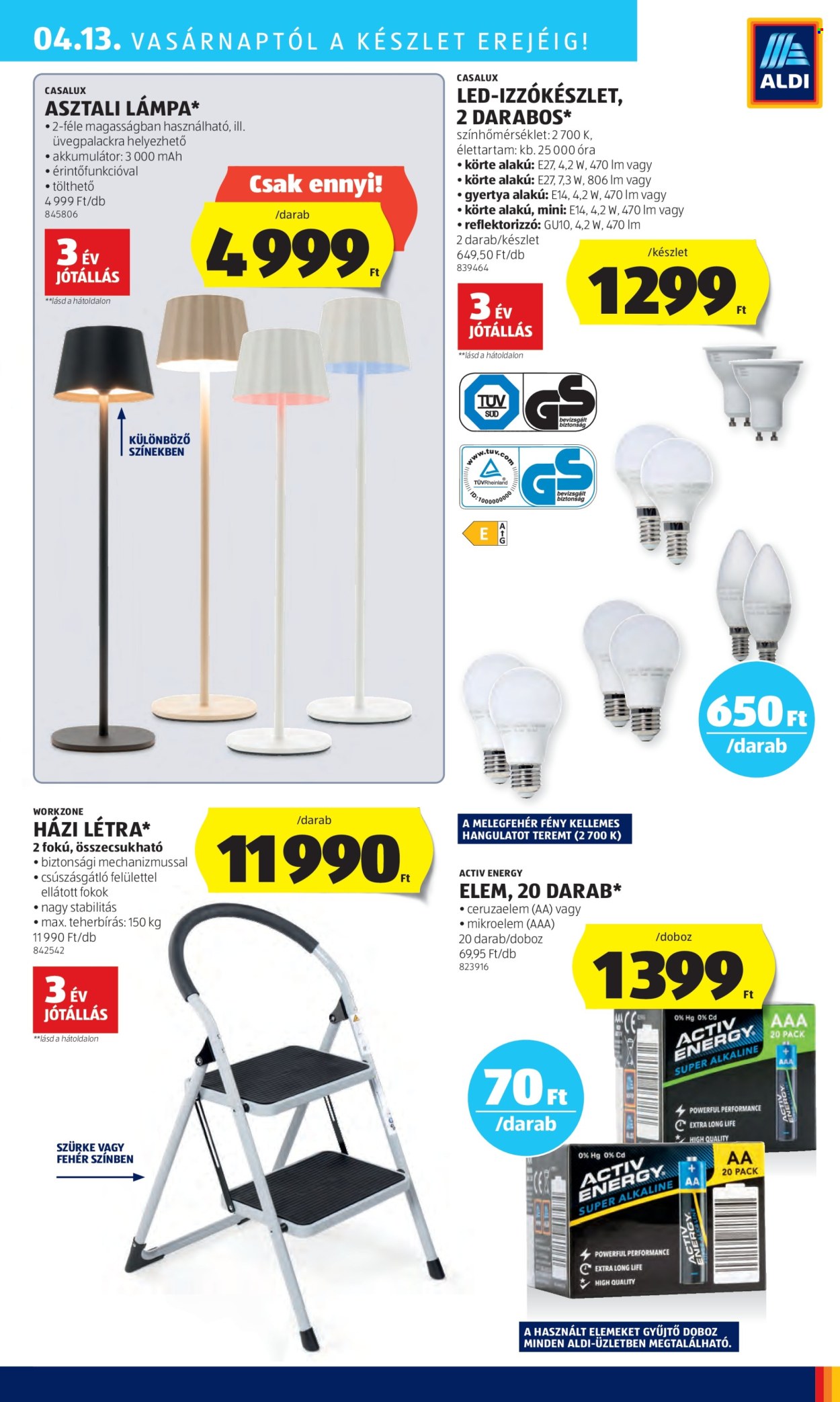 Aldi akciós újságok - 2025.04.10 - 2025.04.16. Oldal 51