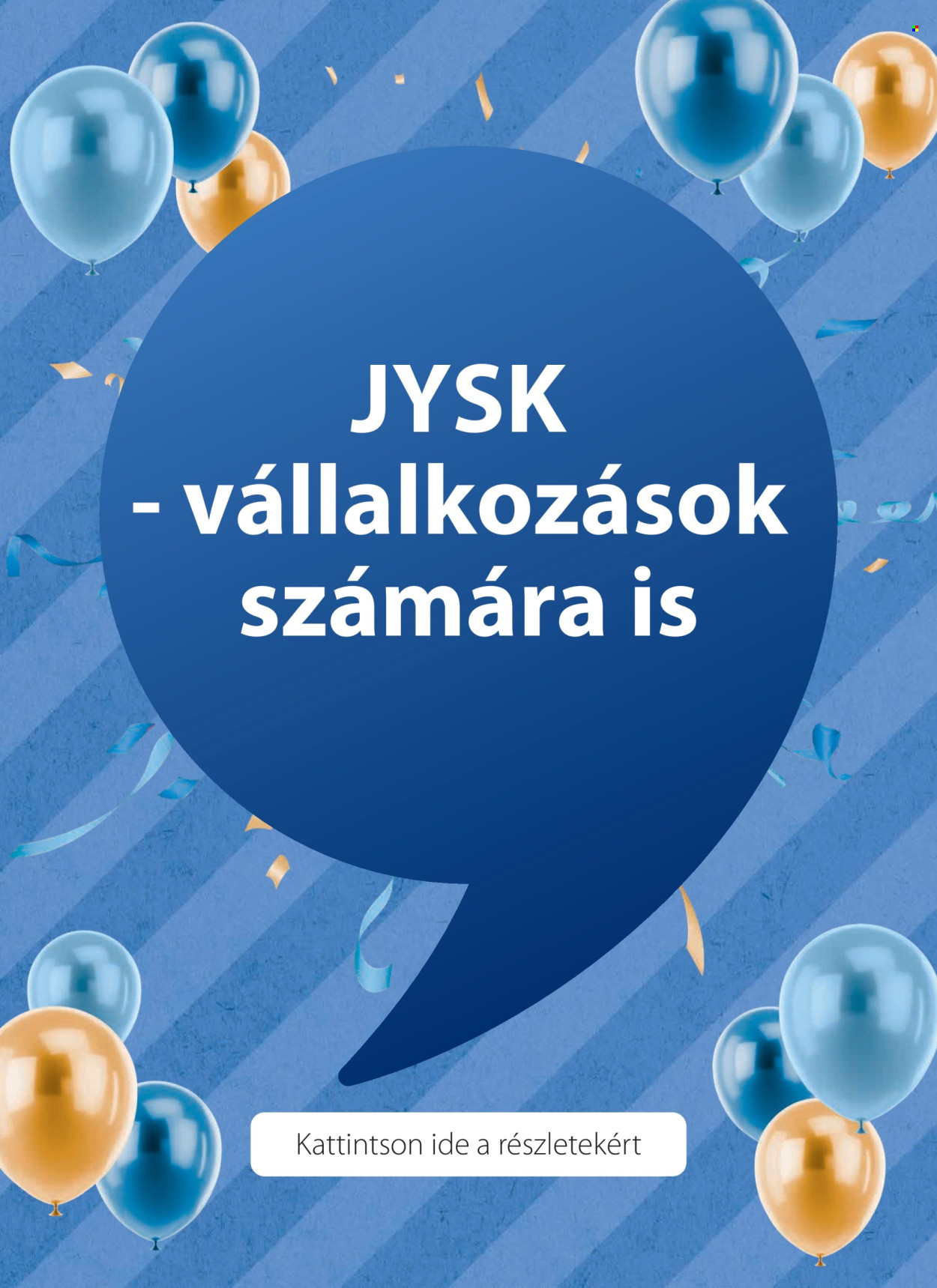 JYSK akciós újságok. Oldal 1