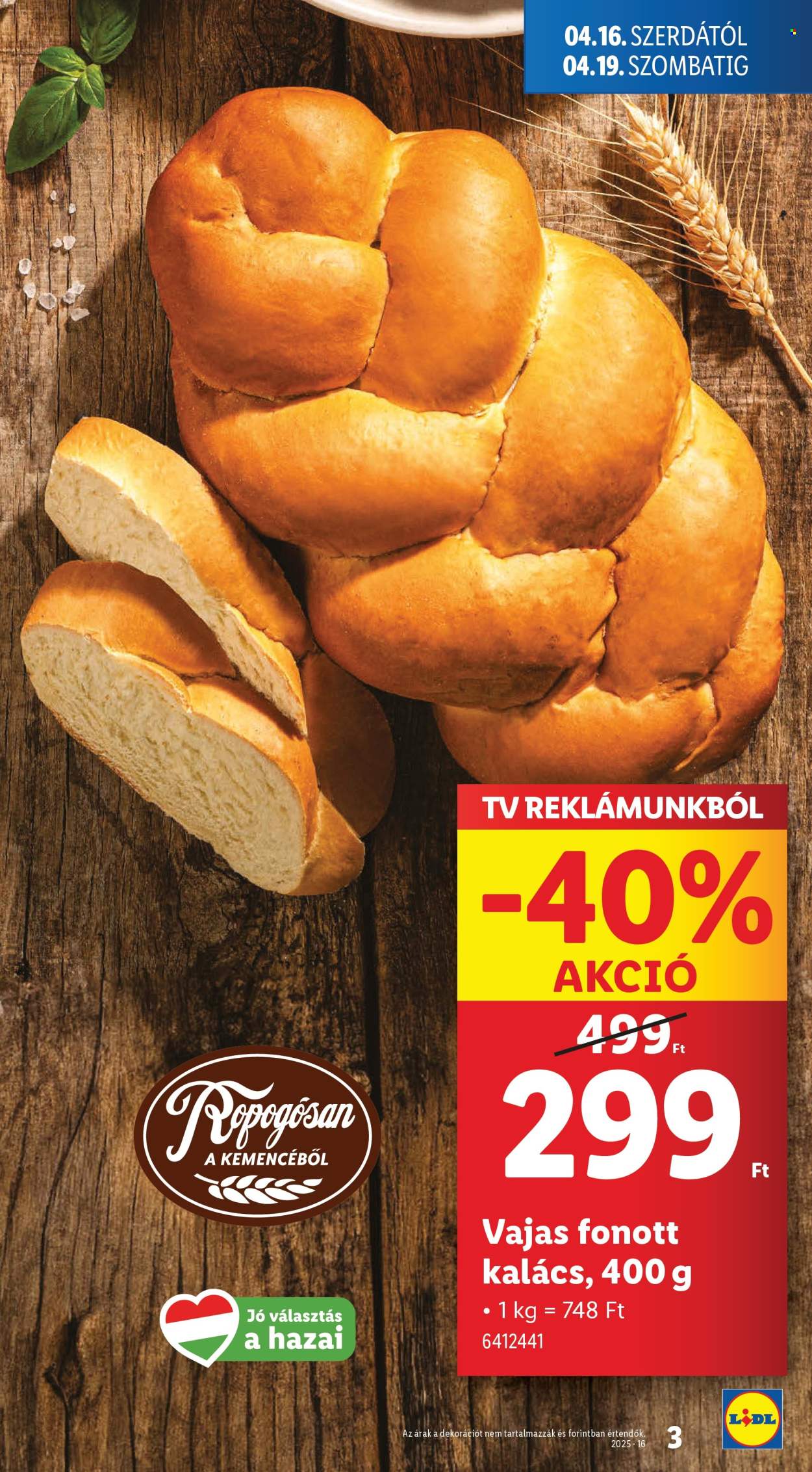Lidl akciós újságok - 2025.04.16 - 2025.04.23. Oldal 3