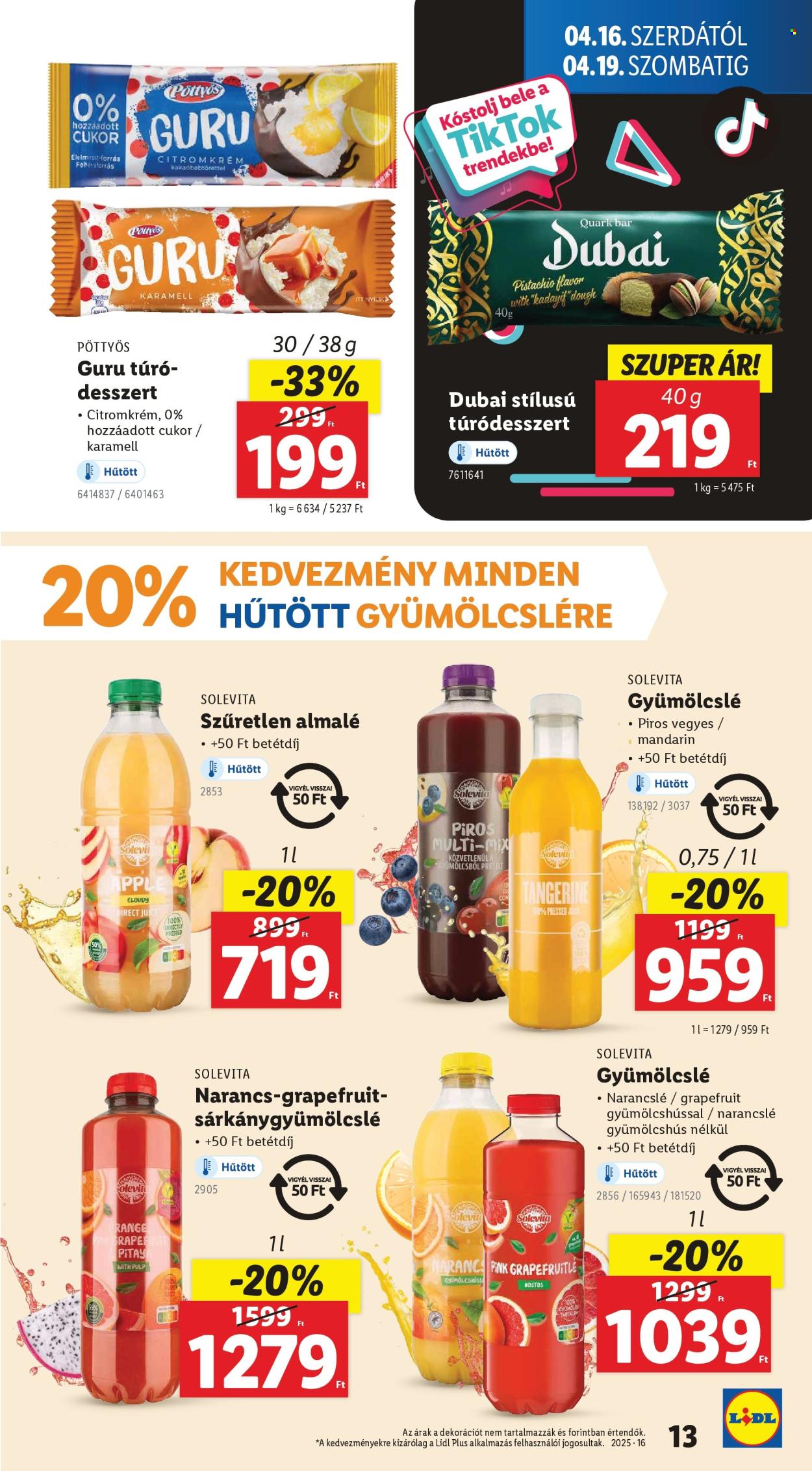 Lidl akciós újságok - 2025.04.16 - 2025.04.23. Oldal 13