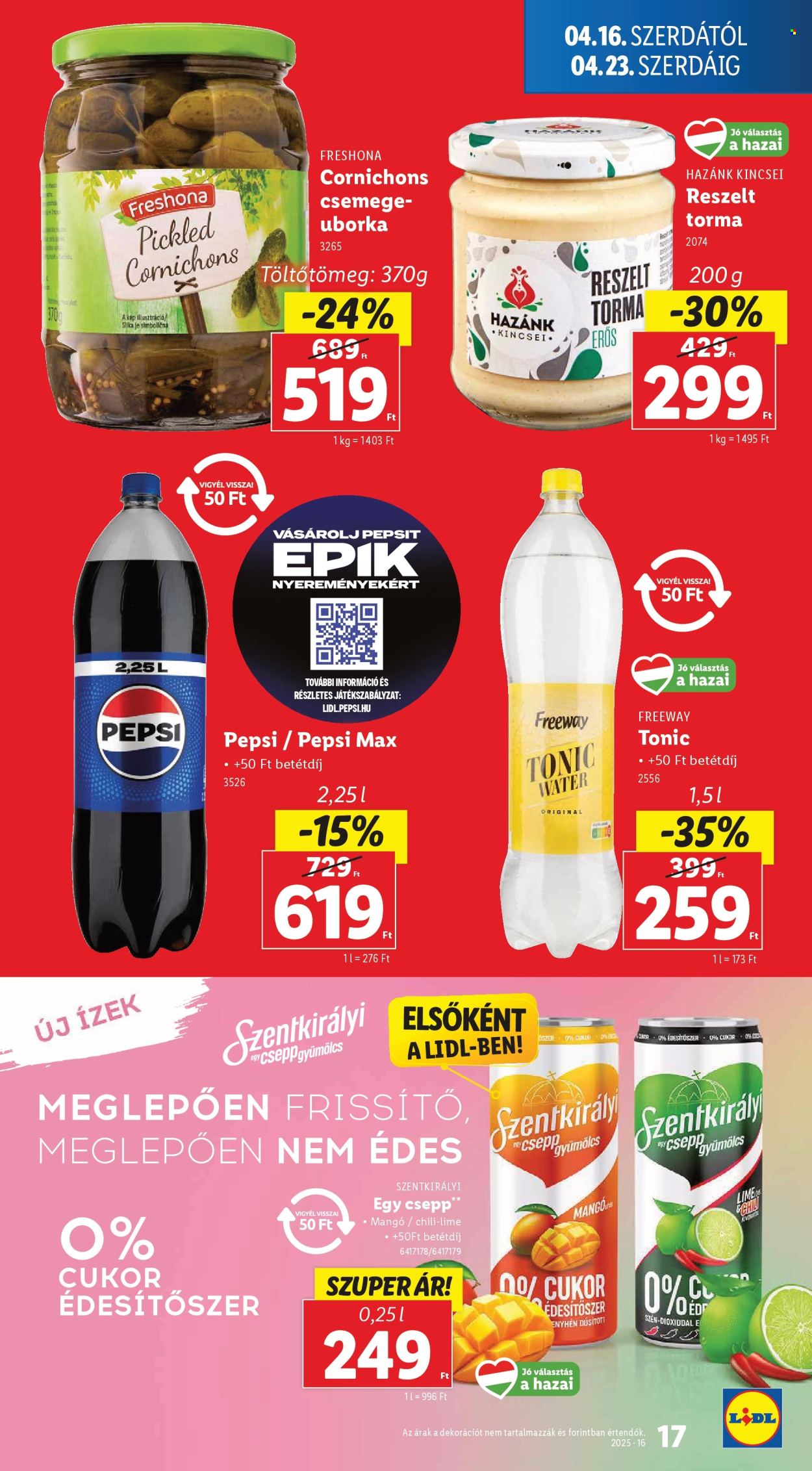Lidl akciós újságok - 2025.04.16 - 2025.04.23. Oldal 17