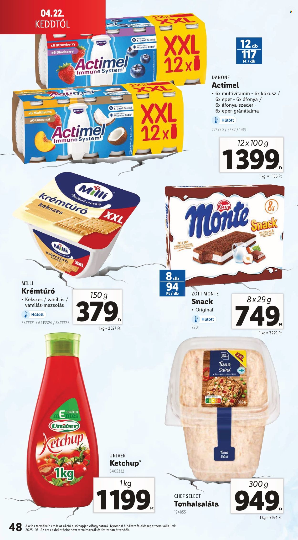 Lidl akciós újságok - 2025.04.16 - 2025.04.23. Oldal 48