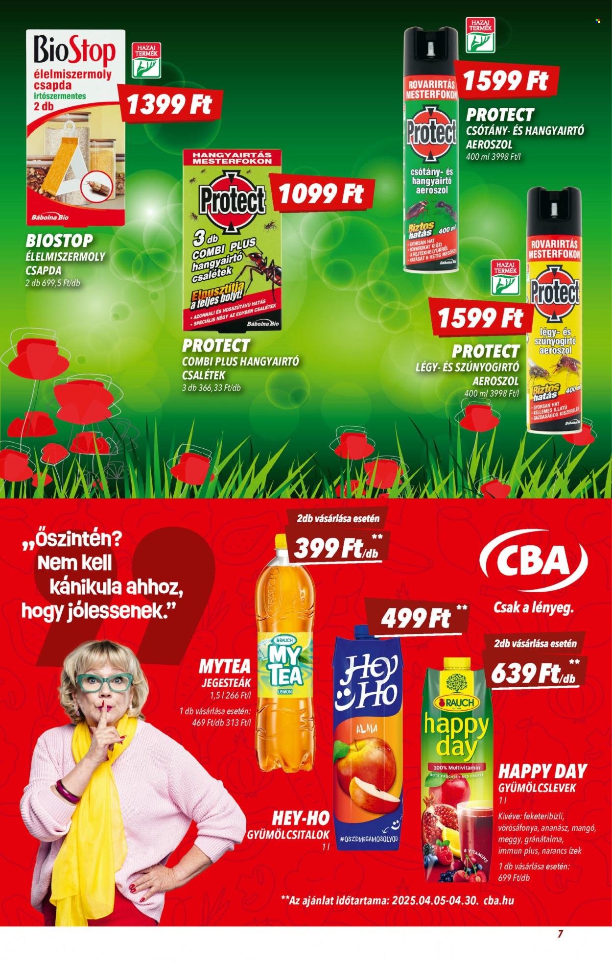 CBA akciós újságok - 2025.04.17 - 2025.04.23. Oldal 7