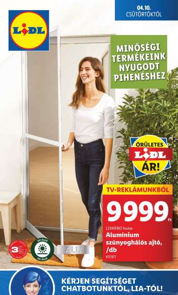 Újság Lidl.