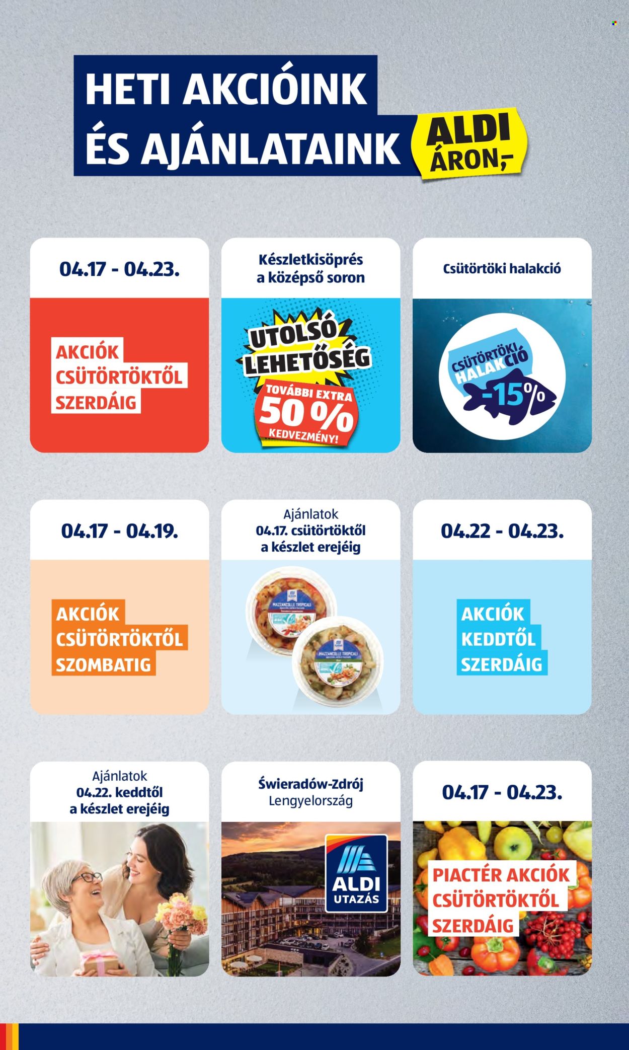 Aldi akciós újságok - 2025.04.17 - 2025.04.23. Oldal 2