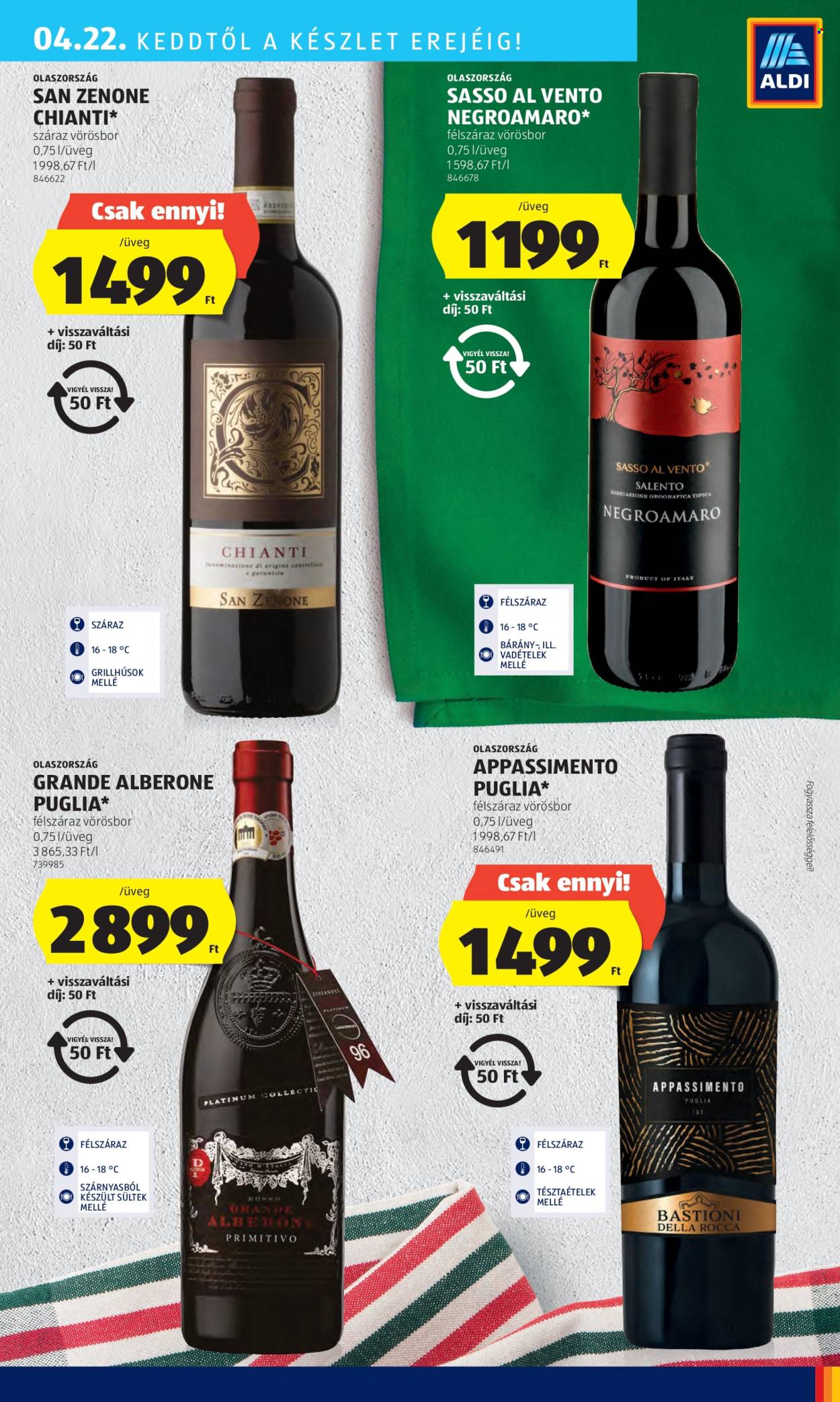 Aldi akciós újságok - 2025.04.17 - 2025.04.23. Oldal 39