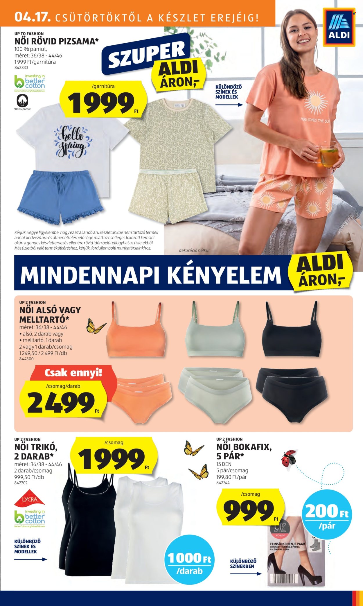Aldi akciós újságok - 2025.04.17 - 2025.04.23. Oldal 2