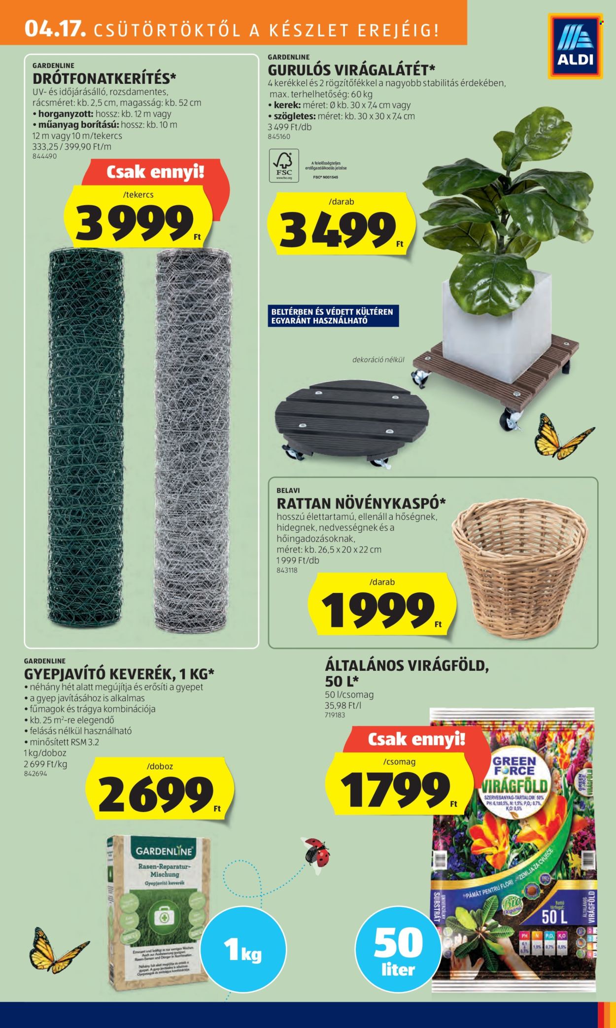 Aldi akciós újságok - 2025.04.17 - 2025.04.23. Oldal 6