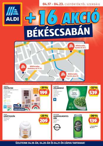 Újság Aldi - 2025.04.17 - 2025.04.23.