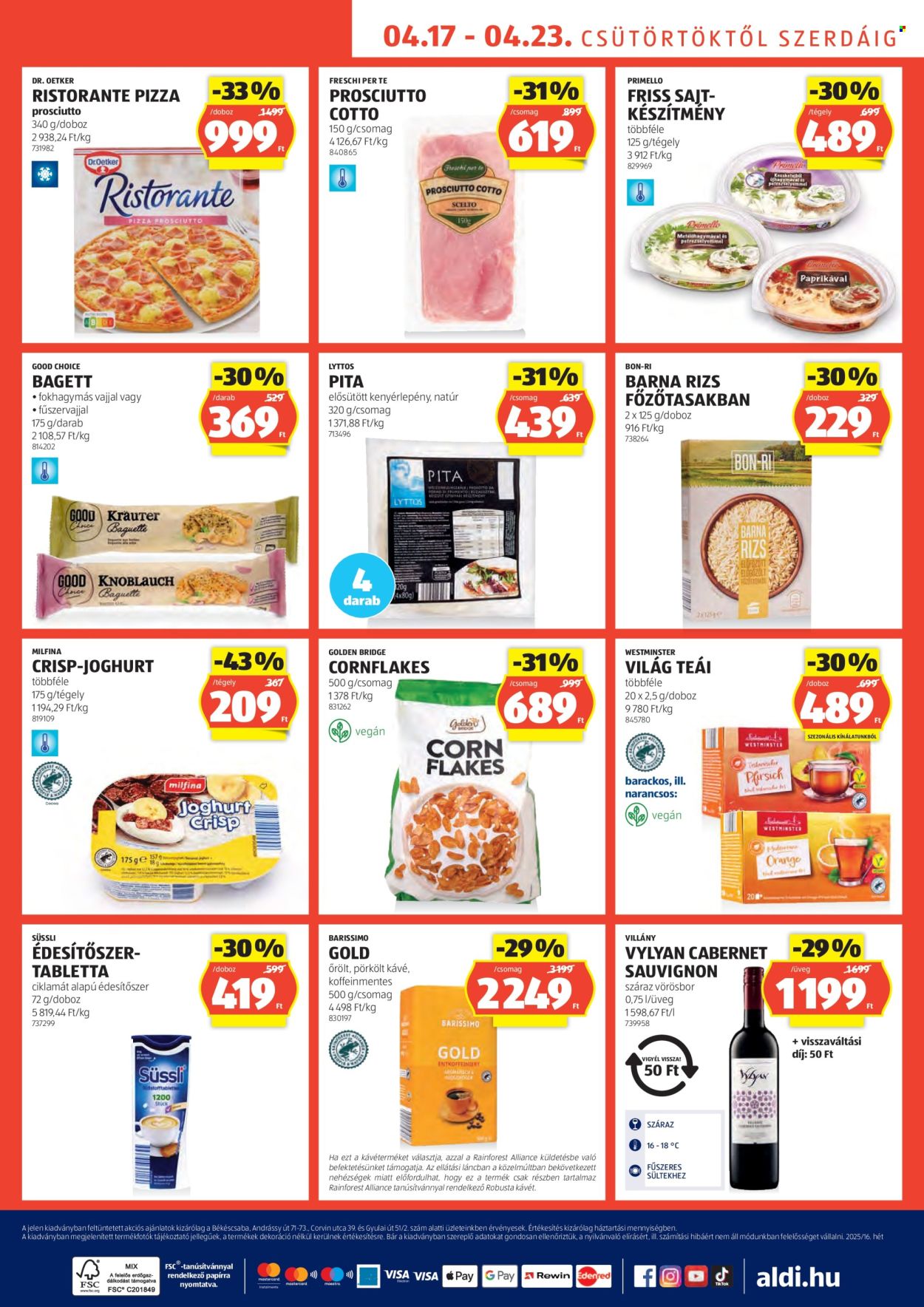 Aldi akciós újságok - 2025.04.17 - 2025.04.23. Oldal 2